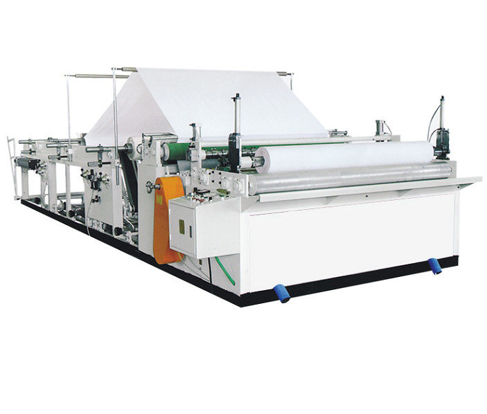 High Efficiency Paper Roll Making Machine Inflatable Shaft Winding Accurate Positioning